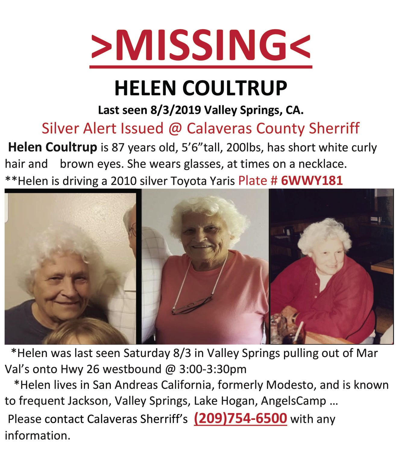 missing
